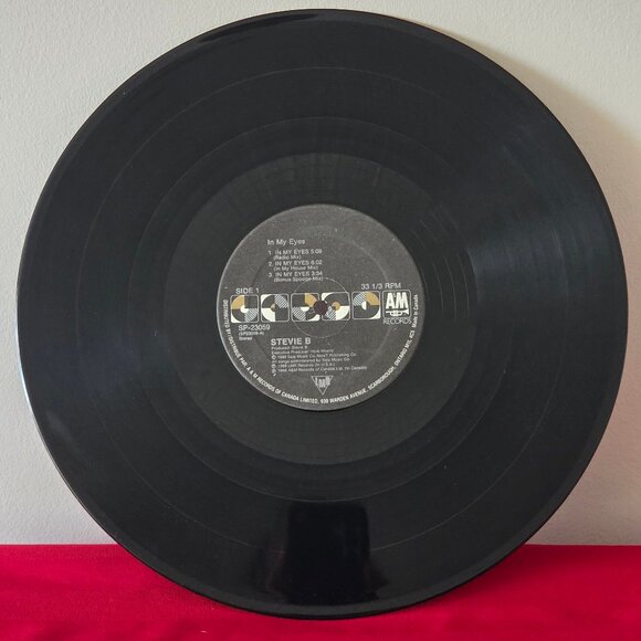 VINTAGE, 1989 STEVIE B, IN MY EYES 12" E.P.!!! - Picture 3 of 6